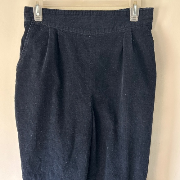 ☀Vintage Pleated Front Pull On Corduroy Pants - Picture 1 of 15